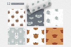 Baby seamless pattern with animals Product Image 4