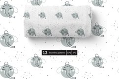 Baby seamless pattern with animals Product Image 5