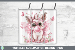 GorgeousAnimals Pink Bubble Gum Tumbler design.
