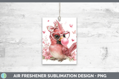 GorgeousAnimals Pink Bubble Gum Air Freshener design.