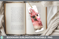 GorgeousAnimals Pink Bubble Gum Bookmark design.
