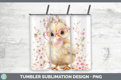 GorgeousAnimals Pink Bubble Gum Tumbler design.