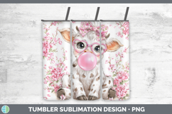 GorgeousAnimals Pink Bubble Gum Tumbler design.