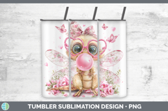 GorgeousAnimals Pink Bubble Gum Tumbler design.
