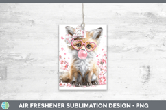 GorgeousAnimals Pink Bubble Gum Air Freshener design.