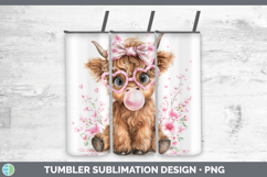 GorgeousAnimals Pink Bubble Gum Tumbler design.