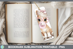GorgeousAnimals Pink Bubble Gum Bookmark design.