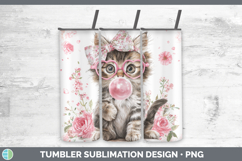 GorgeousAnimals Pink Bubble Gum Tumbler design.