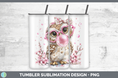 GorgeousAnimals Pink Bubble Gum Tumbler design.