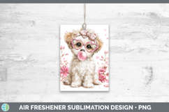 GorgeousAnimals Pink Bubble Gum Air Freshener design.