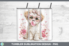 GorgeousAnimals Pink Bubble Gum Tumbler design.