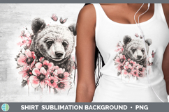 GorgeousAnimals Pink Drips Shirt design.