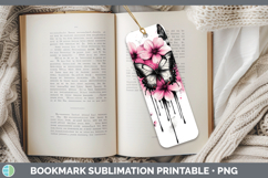 GorgeousAnimals Pink Drips Bookmark design.