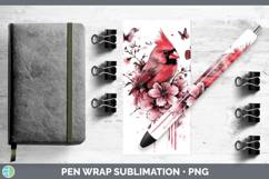 GorgeousAnimals Pink Drips Pen Wrap design.