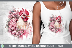 GorgeousAnimals Pink Drips Shirt design.