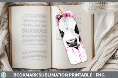 GorgeousAnimals Pink Drips Bookmark design.