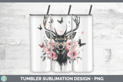 GorgeousAnimals Pink Drips Tumbler design.