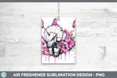 GorgeousAnimals Pink Drips Air Freshener design.