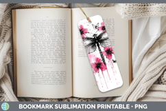 GorgeousAnimals Pink Drips Bookmark design.