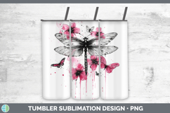 GorgeousAnimals Pink Drips Tumbler design.