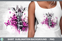 GorgeousAnimals Pink Drips Shirt design.