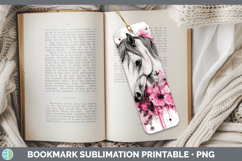 GorgeousAnimals Pink Drips Bookmark design.