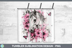 GorgeousAnimals Pink Drips Tumbler design.