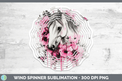 GorgeousAnimals Pink Drips Wind Spinner design.