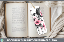 GorgeousAnimals Pink Drips Bookmark design.