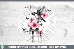 GorgeousAnimals Pink Drips Wind Spinner design.