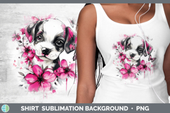 GorgeousAnimals Pink Drips Shirt design.