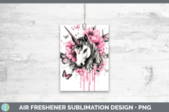GorgeousAnimals Pink Drips Air Freshener design.
