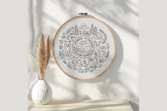 Woodland Animals Embroidery Pattern PDF Forest Hand Embroide Product Image 3