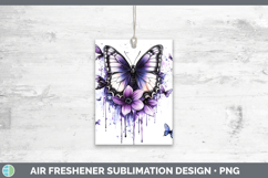 GorgeousAnimals Purple Drips Air Freshener design.