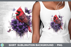 GorgeousAnimals Purple Drips Shirt design.