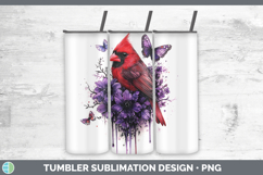 GorgeousAnimals Purple Drips Tumbler design.