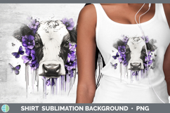 GorgeousAnimals Purple Drips Shirt design.