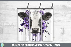 GorgeousAnimals Purple Drips Tumbler design.