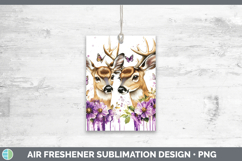 GorgeousAnimals Purple Drips Air Freshener design.