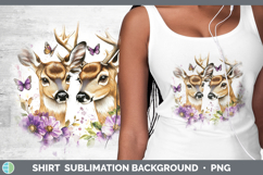 GorgeousAnimals Purple Drips Shirt design.