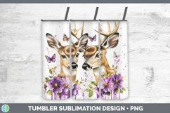 GorgeousAnimals Purple Drips Tumbler design.