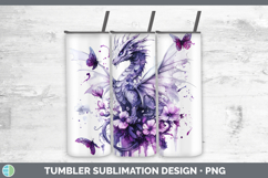 GorgeousAnimals Purple Drips Tumbler design.