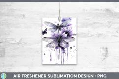 GorgeousAnimals Purple Drips Air Freshener design.