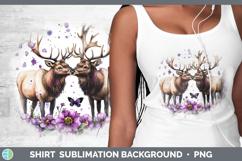 GorgeousAnimals Purple Drips Shirt design.