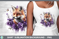 GorgeousAnimals Purple Drips Shirt design.