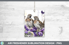 GorgeousAnimals Purple Drips Air Freshener design.
