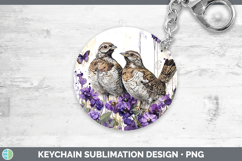 GorgeousAnimals Purple Drips Keychain design.