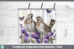GorgeousAnimals Purple Drips Tumbler design.