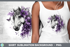 GorgeousAnimals Purple Drips Shirt design.