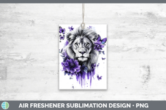 GorgeousAnimals Purple Drips Air Freshener design.